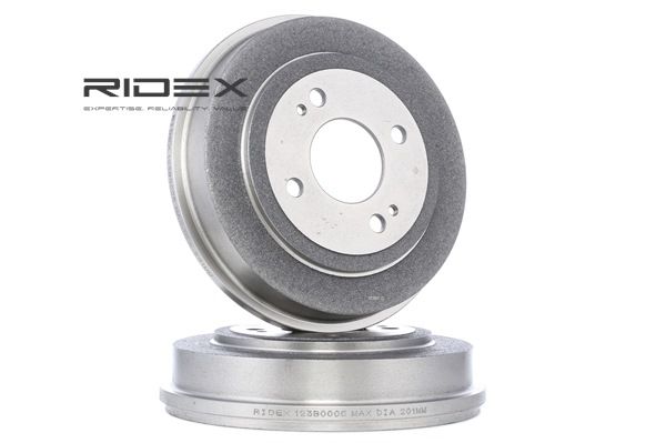 RIDEX Tambor de travão (123B0005) para HONDA CIVIC VI Aerodeck (MB, MC) 1.5 16V (MB9) (84 KW / 114 CV / de 1998)