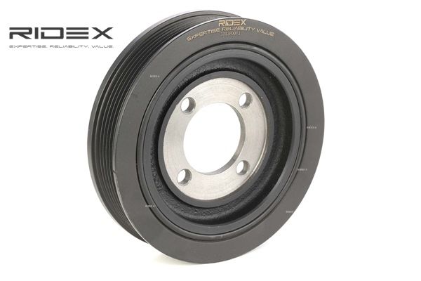 Remskiva, vevaxel (3213B0013) från RIDEX för DAEWOO NUBIRA (KLAJ) 2.0 16V 133 HK