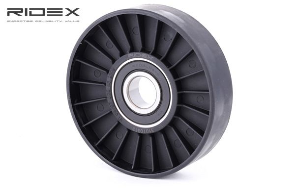 Spanrol, poly V-riem (310T0013) van RIDEX Voor SAAB 9-3 Cabriolet (YS3D) 2.3 i (110 KW / 150 PK / Van 1998)
