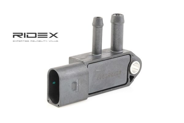 RIDEX Sensor, presión gas de escape (4272S0017) para VW Passat B6 Sedán (3C2) 2.0 TDI (100 KW / 136 CV / de 2005)