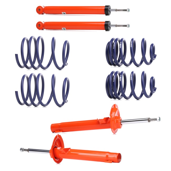KONI Kit amortiguadores y muelles (1120-4841) para BMW 3 Compact (E46) 325 ti (141 KW / 192 CV / de 2001)