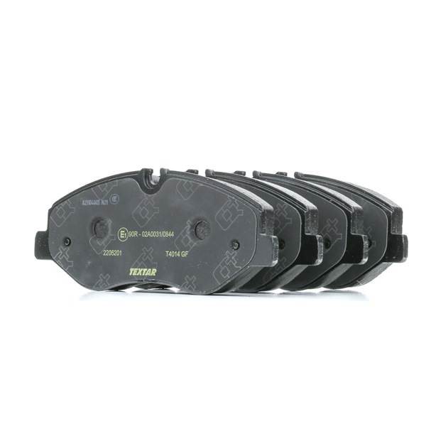 OEM 4474200220 TEXTAR Bromsbelägg 2206201 för MERCEDES-BENZ, TOYOTA