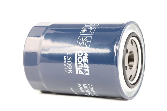 Oljefilter (15098) fra MEAT & DORIA for MITSUBISHI PAJERO IV (V8_W, V9_W) 3.2 DI-D 4WD (121 KW / 165 HK / Fra 2008)