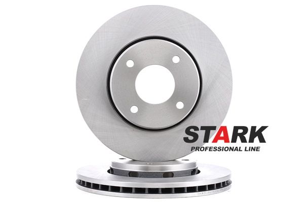 STARK Disco de freno (SKBD-0023338) para MITSUBISHI COLT VI (Z3_A, Z2_A) 1.5 (108 KW / 147 CV / de 2005)