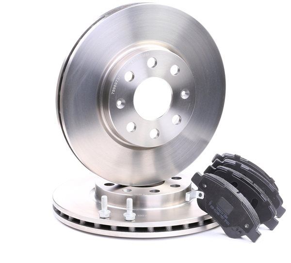 RIDEX Bremsscheiben und -beläge (3405B0045) in erstklassiger Qualität für OPEL Corsa C Schrägheck (X01) 1.4 (F08, F68) (60 KW / 82 PS / de 2002)