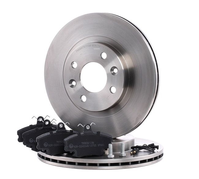 OEM 4020600QAA RIDEX Kit dischi e pastiglie 3405B0017 per RENAULT, NISSAN, DACIA, INFINITI, RENAULT TRUCKS