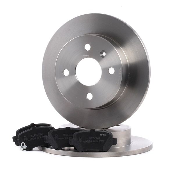 OEM 93176118 RIDEX Bremseskiver og -klosser 3405B0048 for OPEL, PEUGEOT, KIA, SAAB, CHEVROLET