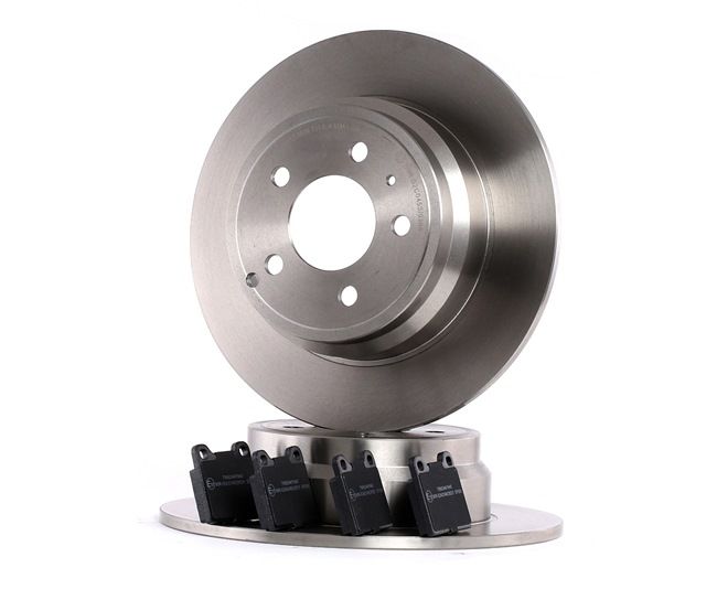 OEM A0014200620 RIDEX Kit dischi e pastiglie 3405B0071 per VOLKSWAGEN, BMW, MERCEDES-BENZ, AUDI, FORD