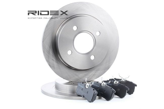 OEM 5022483 RIDEX Bremseskiver og klodser 3405B0078 med FORD