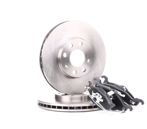 Jarrupalasarja, levyjarru (3405B0016) alkaen RIDEX varten FORD Fiesta Mk5 Hatchback (JH1, JD1, JH3, JD3) 1.6 TDCi 90 HV