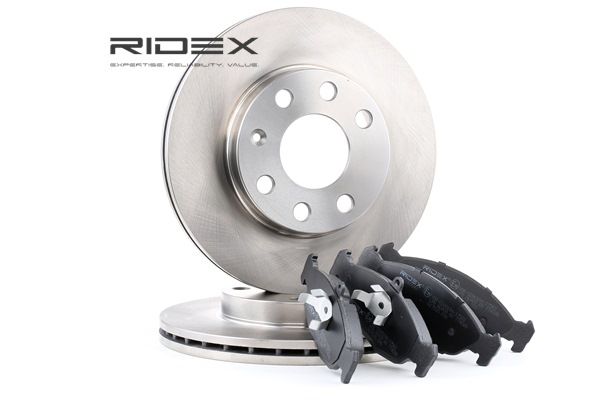 OEM 1605087 RIDEX Bremseskiver og -klosser 3405B0172 for FORD, OPEL, SKODA, SAAB, CHEVROLET