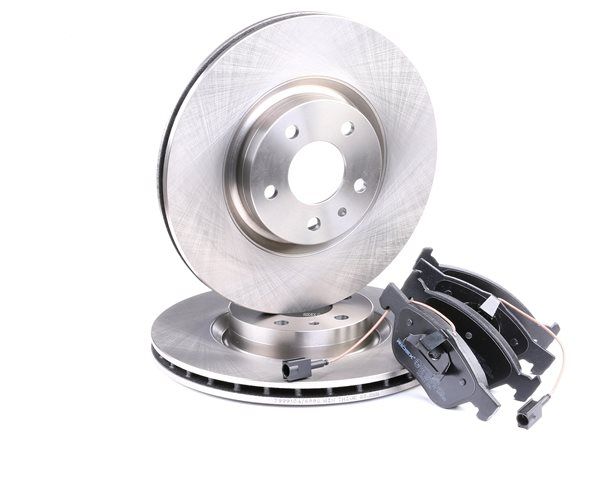 RIDEX Kit dischi e pastiglie (3405B0031) per ALFA ROMEO GT (937) 1.9 JTD (937CXN1B) (110 KW / 150 CV / dal 2003)