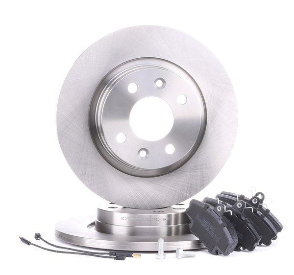 OEM 402065345R RIDEX Kit dischi e pastiglie 3405B0125 per FIAT, RENAULT, DACIA, SMART