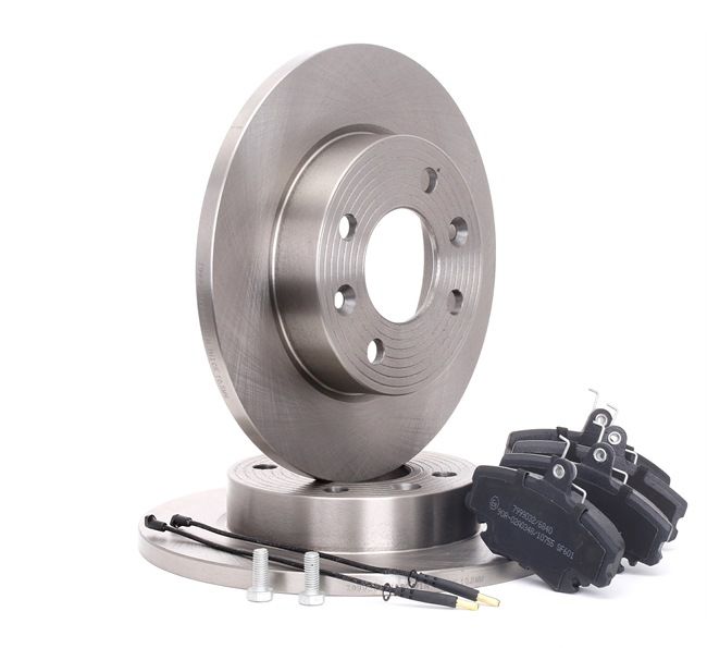 OEM 7701203795 RIDEX Disques et plaquettes de freins 3405B0095 pour RENAULT, PEUGEOT, CITROЁN, OPEL, DACIA