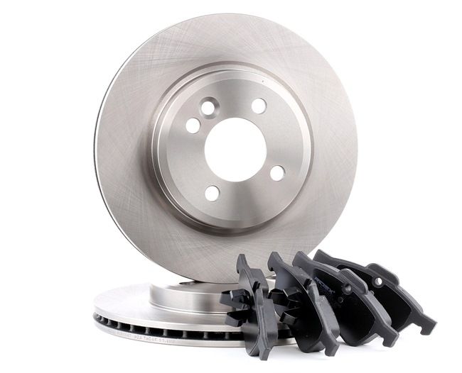 RIDEX Kit dischi e pastiglie (3405B0183) per MINI Cabrio (R52) Cooper S (125 KW / 170 CV / dal 2004)
