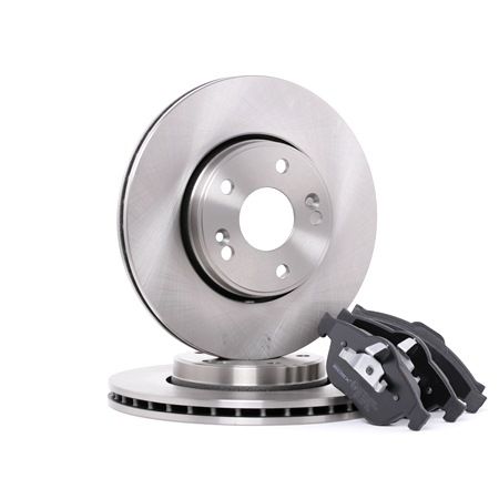 OEM 7701209809 RIDEX Disques et plaquettes de freins 3405B0227 pour RENAULT, DACIA, RENAULT TRUCKS