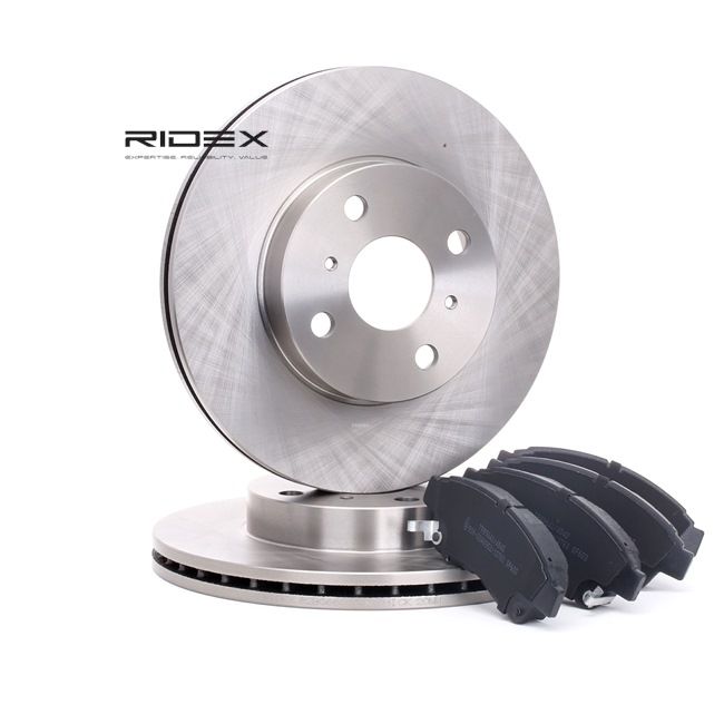 OEM 0449133030 RIDEX Bromssats, skivbroms 3405B0262 för TOYOTA, CITROЁN, SUZUKI, LEXUS, SATURN