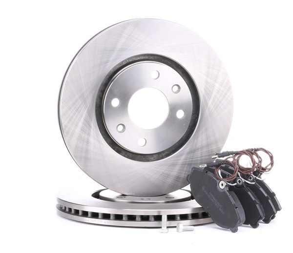 OEM 4246R7 RIDEX Bremseskiver og klodser 3405B0195 med VW, PEUGEOT, CITROЁN, DS
