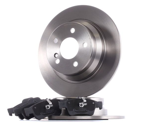 OEM A0044204420 RIDEX Kit dischi e pastiglie 3405B0163 per MERCEDES-BENZ