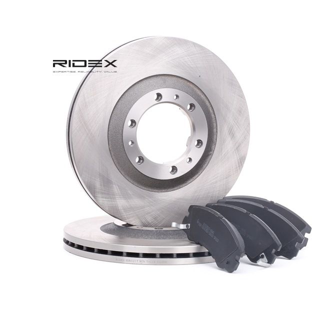 OEM 8970352571 RIDEX Kit dischi e pastiglie 3405B0142 per AUDI, SUZUKI, HONDA, SUBARU, ISUZU