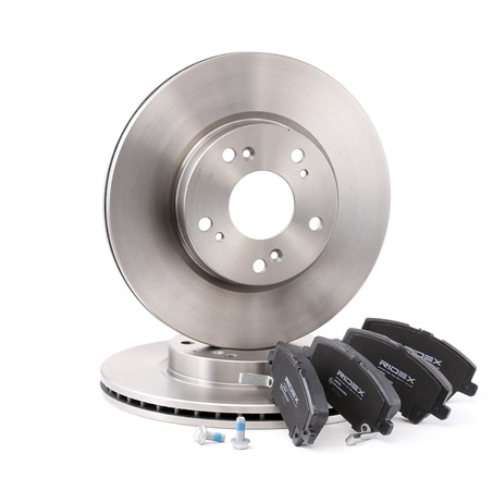 OEM 45251SMGE31 RIDEX Kit de travões 3405B0250 para HONDA