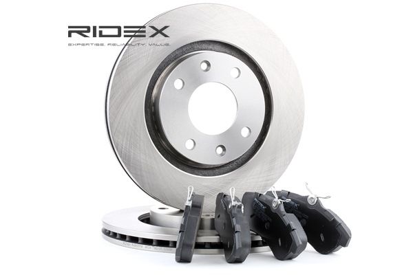 OEM 4246W7 RIDEX Bremseskiver og -klosser 3405B0191 for VW, FORD, OPEL, PEUGEOT, CITROЁN