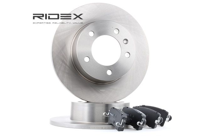 OEM 4403467 RIDEX Kit dischi e pastiglie 3405B0179 per OPEL, RENAULT, NISSAN, CHEVROLET, SAAB