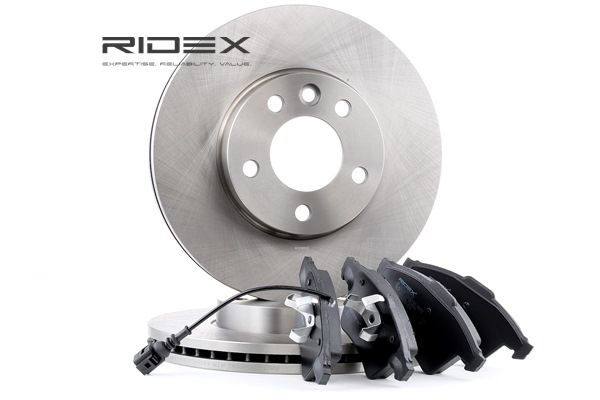 OEM JZW615301E RIDEX Bremseskiver og -klosser 3405B0137 for VW, AUDI, SKODA, SEAT