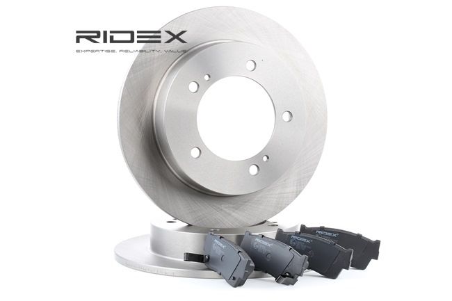 OEM 55200E1870 RIDEX Jarrupalasarja, levyjarru 3405B0209 varten SUZUKI