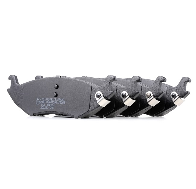 RIDEX Brake pad set (402B1025) for CHRYSLER Aspen (HG) 4.7 (172 KW / 234 HP / from 2006)