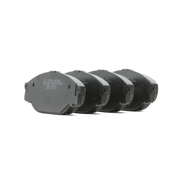 Remblokken (402B1023) van RIDEX Voor TOYOTA HILUX V Pick-up (LN_, KZN1_, VZN1_) 2.8 D 4WD (LN107, LN111, LN166, LN106) (60 KW / 82 PK / Van 1988)
