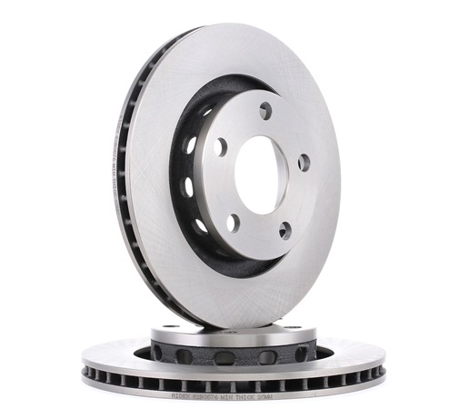 Remschijf (82B0576) van RIDEX Voor AUDI A8 (4D2, 4D8) 2.5 TDI (132 KW / 180 PK / Van 2000)