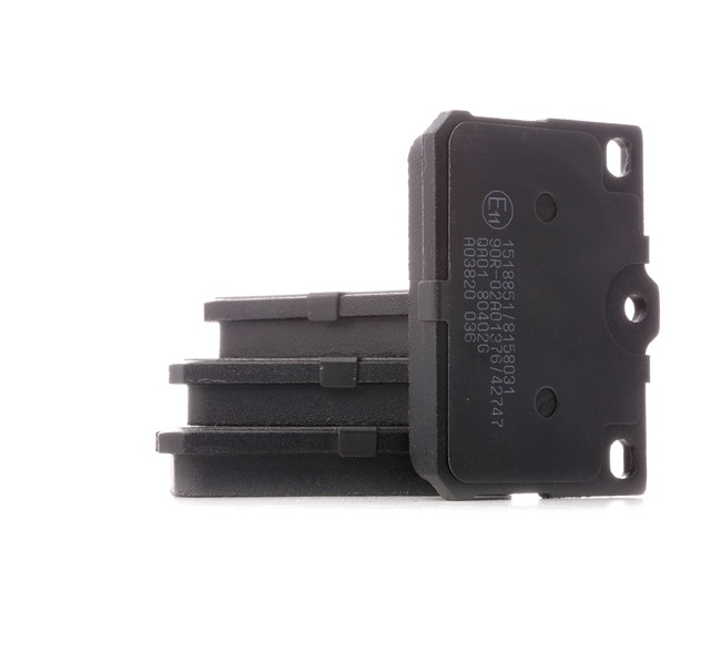 RIDEX Bremsbeläge (402B1016) für MITSUBISHI COLT I (A15_A) 1.2 GL (A151A) (40 KW / 55 PS / ab 1978)