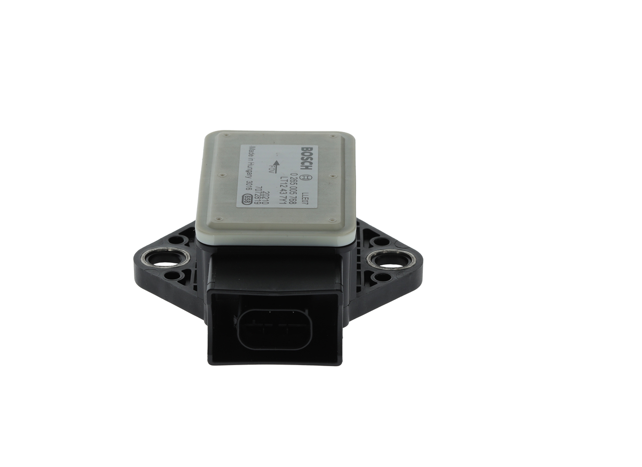 BOSCH Sensor, længde- og tværacceleration (0 265 005 768) til MAZDA CX-7 (ER) 2.3 MZR DISI Turbo AWD (ER3P) (191 KW / 260 HK / fra 2009)