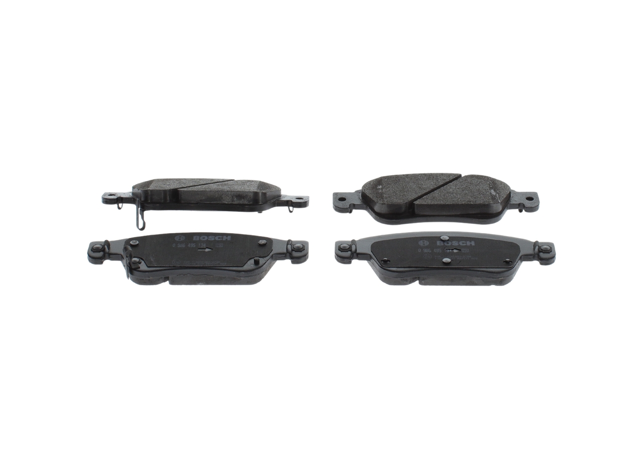 OEM D1060JK00B BOSCH Jarrupalat, levyjarru 0 986 495 134 varten TOYOTA, NISSAN, DODGE, INFINITI