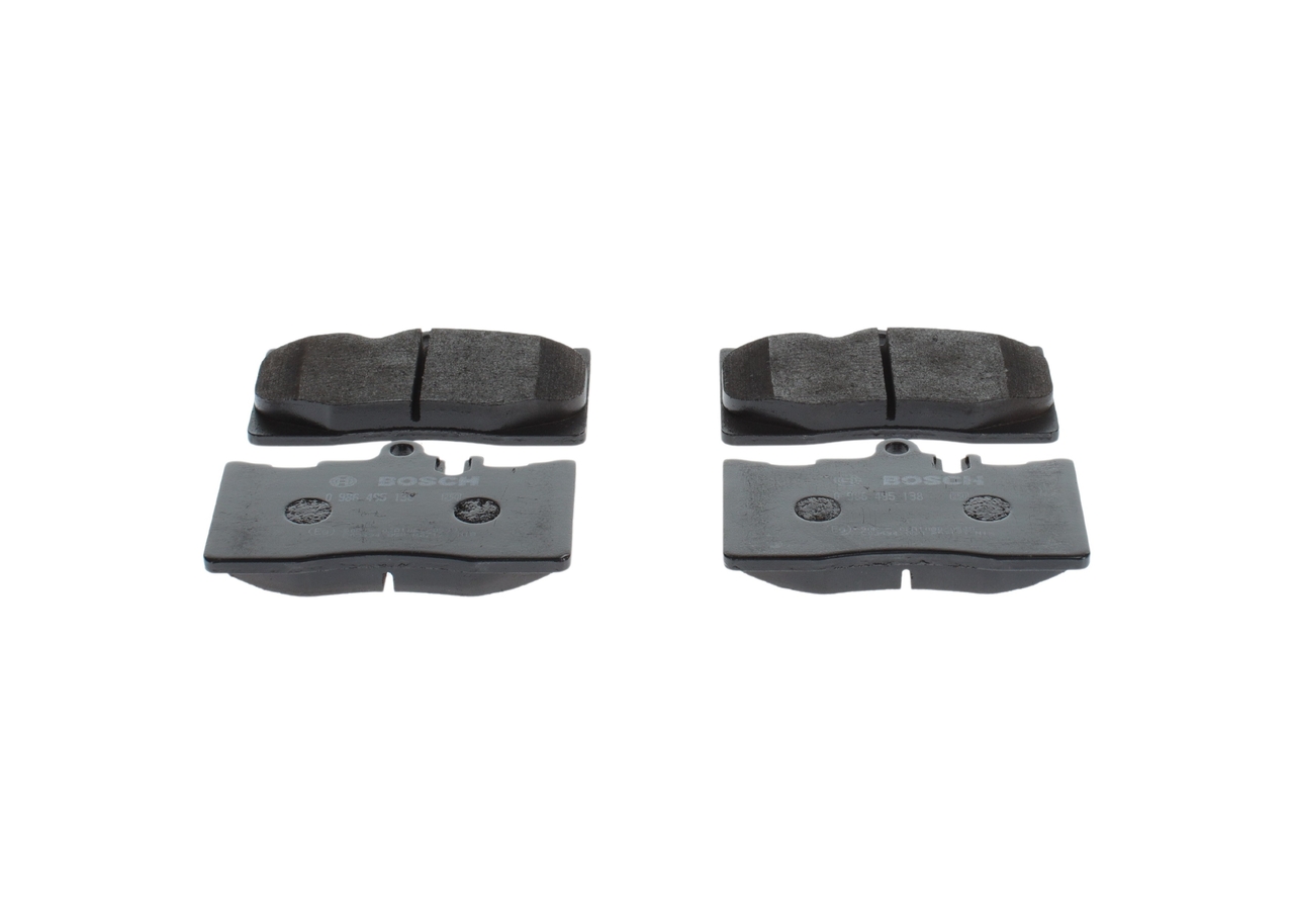 OEM 0446550170 BOSCH Jarrupalat, levyjarru 0 986 495 138 varten TOYOTA, OPEL, LEXUS, WIESMANN