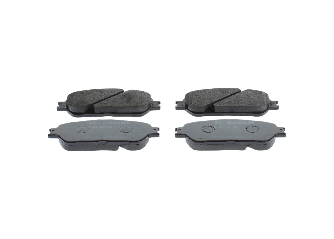 OEM 0446528510 BOSCH Jarrupalat, levyjarru 0 986 495 160 varten TOYOTA, LEXUS, SATURN