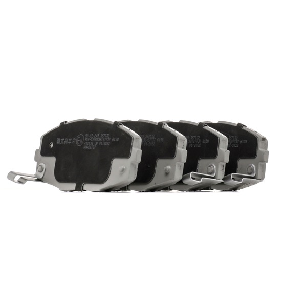OEM 0449133040 ASHIKA Jarrupalat, levyjarru 50-02-245 varten TOYOTA, AUDI, OPEL, SUZUKI, LEXUS