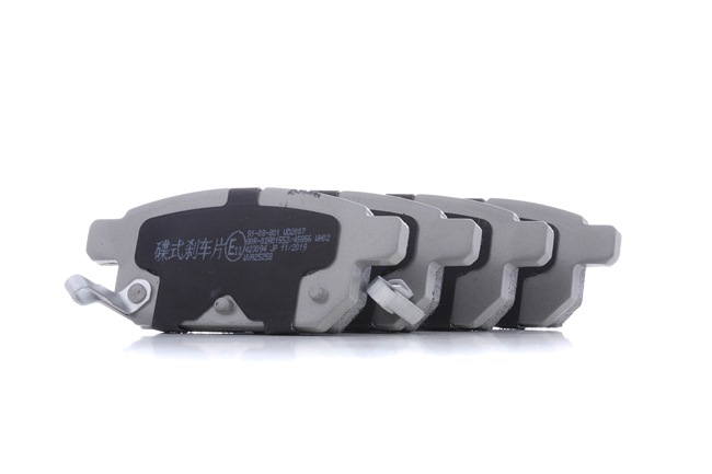 OEM 5580068L10 ASHIKA Bremseklosser 51-08-801 for NISSAN, OPEL, SUZUKI, SAAB, CHEVROLET