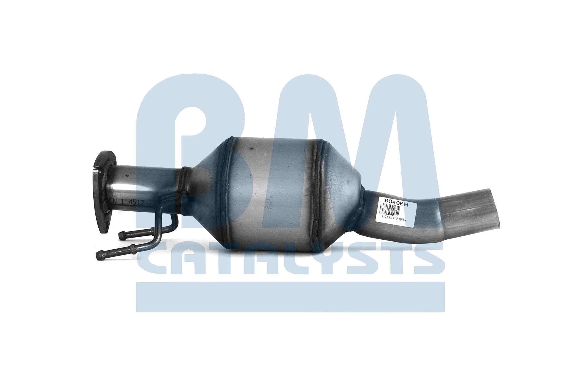 Katalysator (BM80406H) van BM CATALYSTS Voor IVECO Daily IV Flatbed Vrachtwagen / Chassis 29L10 (70 KW / 95 PK / Van 2006)
