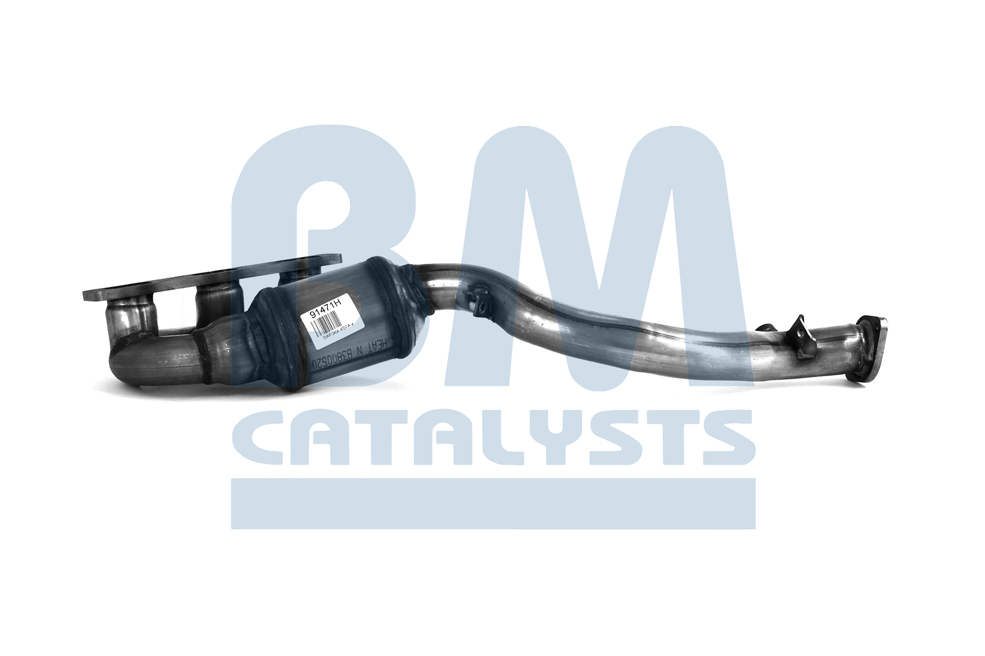 OEM 18407518677 BM CATALYSTS Katalysaattori BM91471H varten BMW