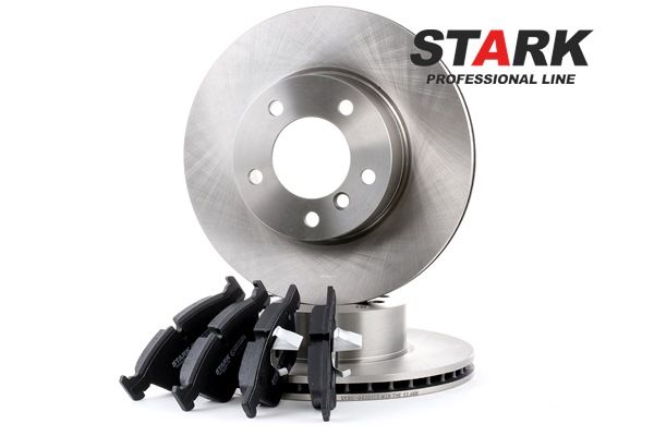 OEM 34116854998kit STARK Jarrupalasarja, levyjarru SKBK-1090312 varten BMW
