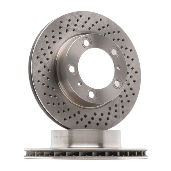OEM 98735140101 RIDEX Bromsskiva 82B1220 för PORSCHE