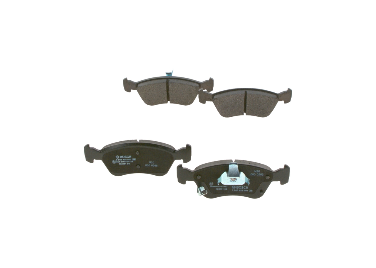 OEM D1060VS21A BOSCH Jarrupalat, levyjarru 0 986 494 560 varten TOYOTA, NISSAN, INFINITI