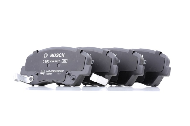 OEM 58101A6A02 BOSCH Bremseklosser 0 986 494 691 for HYUNDAI, KIA