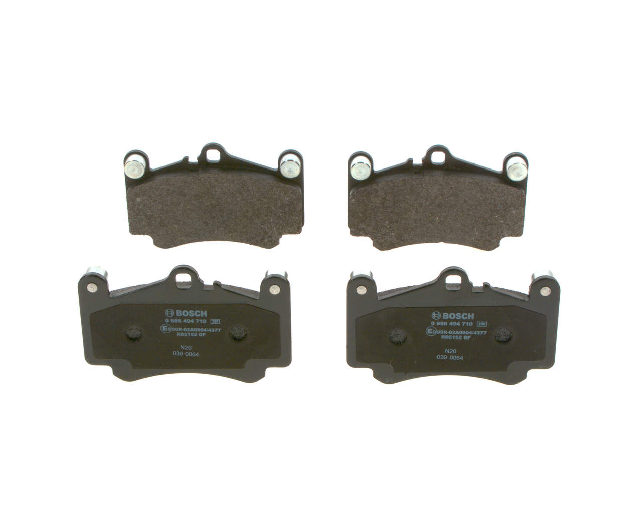 Bremseklosser 0 986 494 710 fra BOSCH