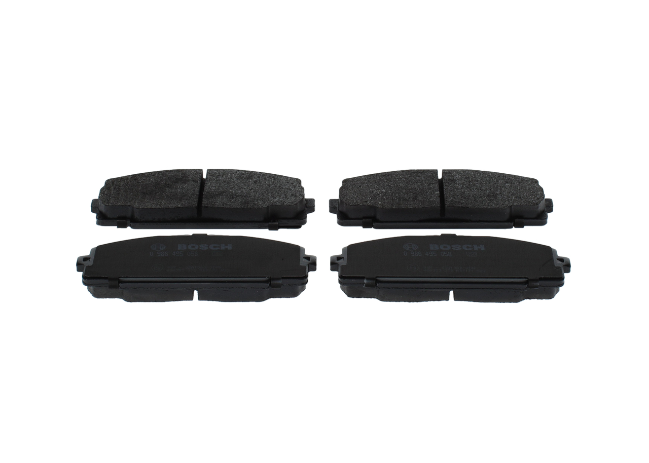 OEM 0446526020 BOSCH Jarrupalat, levyjarru 0 986 495 058 varten TOYOTA, NISSAN, SATURN, WIESMANN