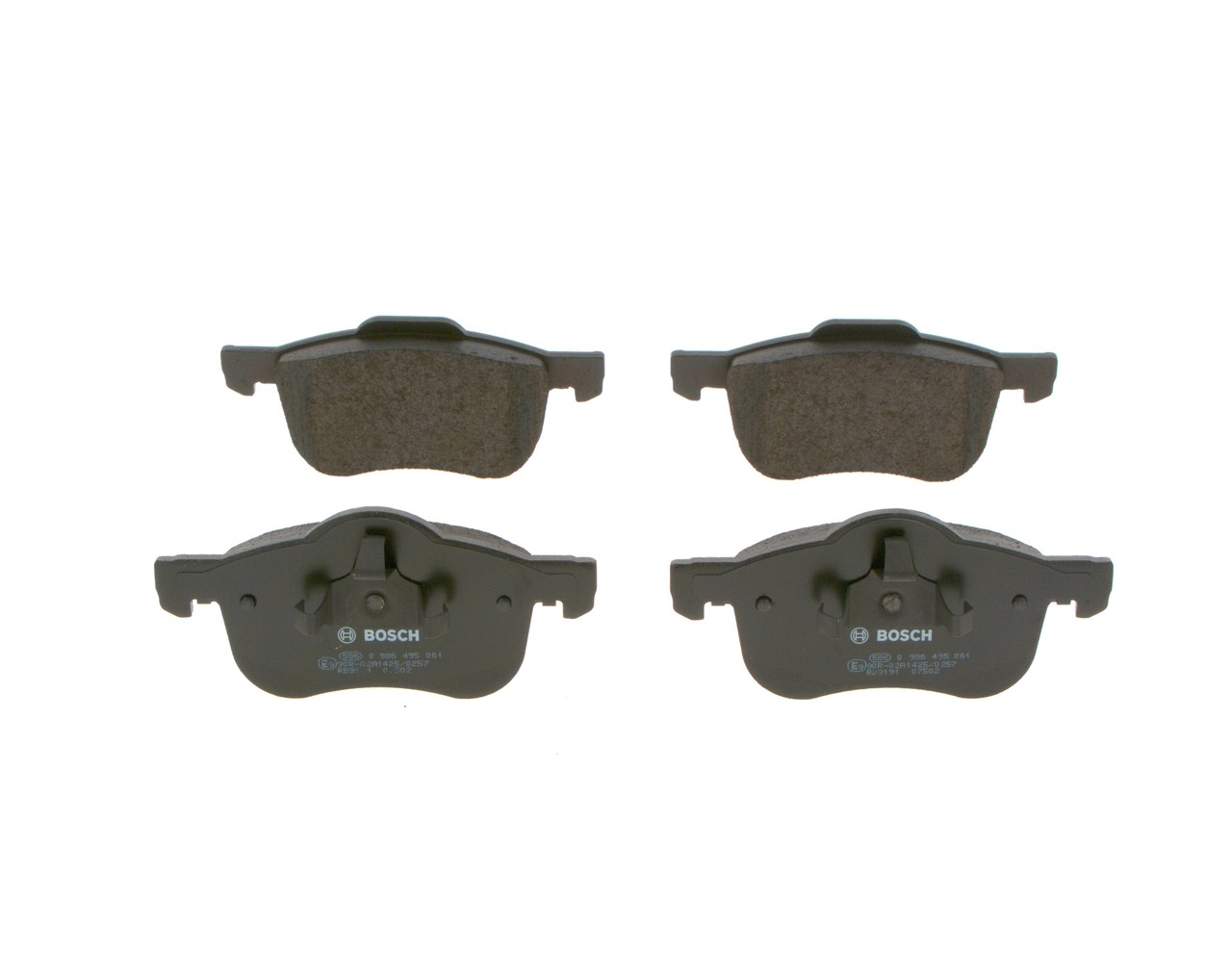 OEM 86349214 BOSCH Kit pastiglie freni 0 986 495 061 per VOLVO, SATURN