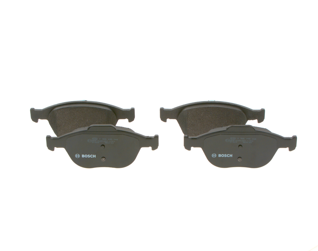 OEM 2T1J2K021AA BOSCH Jarrupalat, levyjarru 0 986 495 066 varten VW, FORD, FORD USA