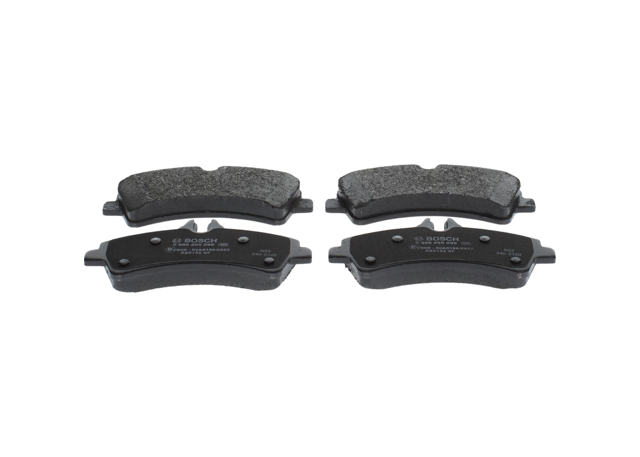 OEM 0064204520 BOSCH Kit pastiglie freni 0 986 495 099 per VOLKSWAGEN, MERCEDES-BENZ